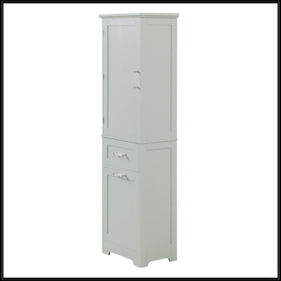 Grande armoire de rangement pour salle de bain