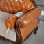 Chaise longue en bois massif American Light-100064384