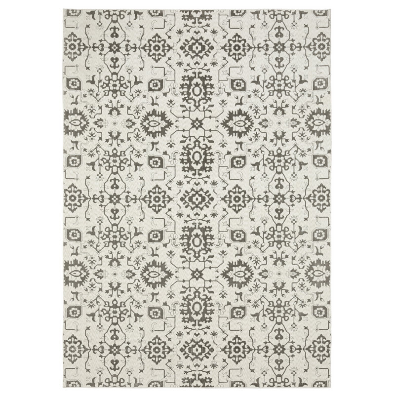 Reffett Oriental Indoor Rug, Rectangle 5'3" x 7'6"