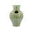 D7.9x11.8" Sage Green Sculptural Ceramic Vase