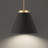 Bentley 1 - Light Black/Aged Brass LED Single Pendant