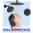 Rainfall Symphony 12inch Dual Showerhead Temperature Display Shower System with 2 in 1 Slider Bar Shower Handheld-106263951