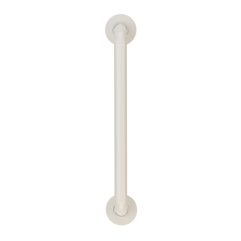 Barre d'appui droite en vinyle Contractor Series, l 12 po, Blanc
