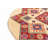 Round Olander Red Rug