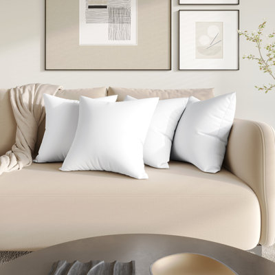 Coussins décoratifs 20 po x 20 po (ensemble de 4)