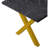 Javier Square Dining Table with Printed Marble Table Top,Kitchen Table,Dining room table-1139999996-1139999993