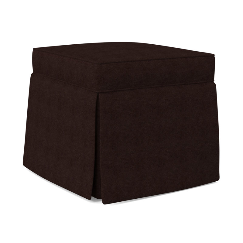 Repose-pieds Aria, Mélange de polyester acajou Margaret