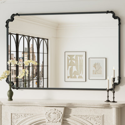 Genan Accent Scalloped Rectangle Wall Mirror