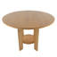 Table de salle à manger moderne 42 po pour 4 personnes avec pieds en bois massif pour la cuisine et la salle à manger-1647514380