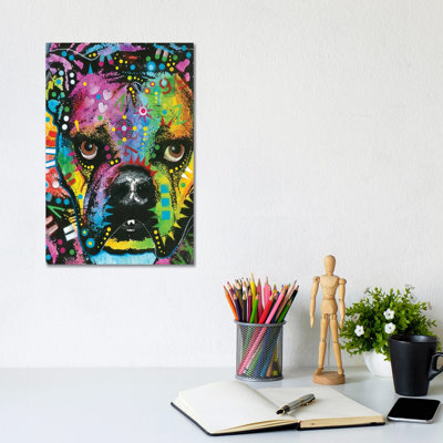 Bulldog II by Dean Russo - Wrapped Canvas Gallery-Wrapped Canvas Giclée
