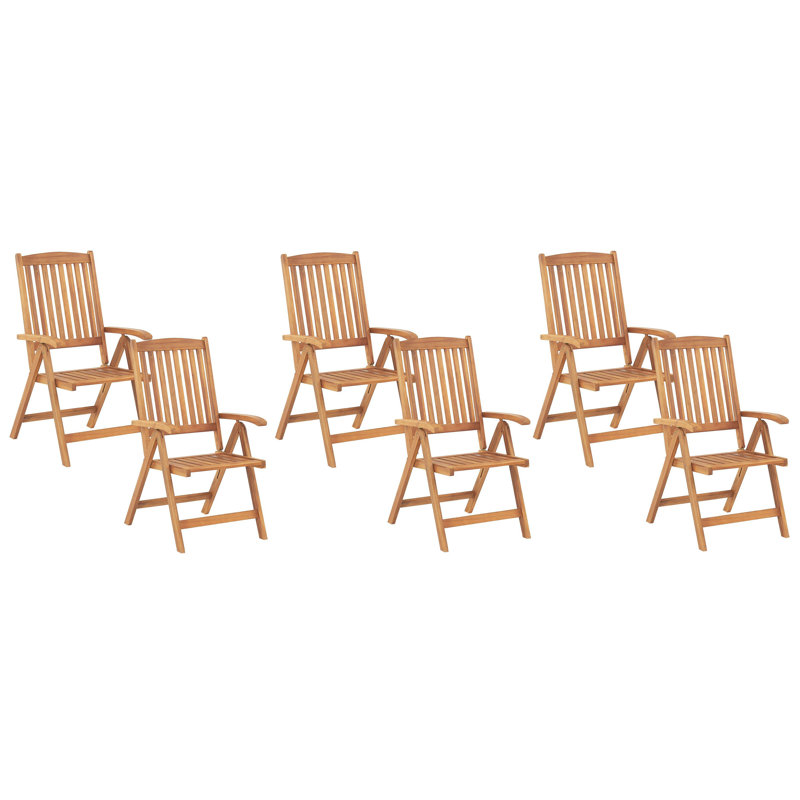 Saguenay Folding Patio Dining Armchair with Cushion