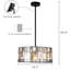 Luminaire suspendu tambour 2 lumières