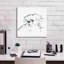 «Line Dog Pekingese» par Chris Paschke, estampe numérique sur toile-1103398502
