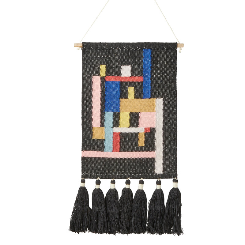Bohem Collection Hand Woven Wool Wall Hanging