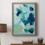 «Teal Composition II», reproduction d'un seul cadre photo sur toile-88378971-88378967