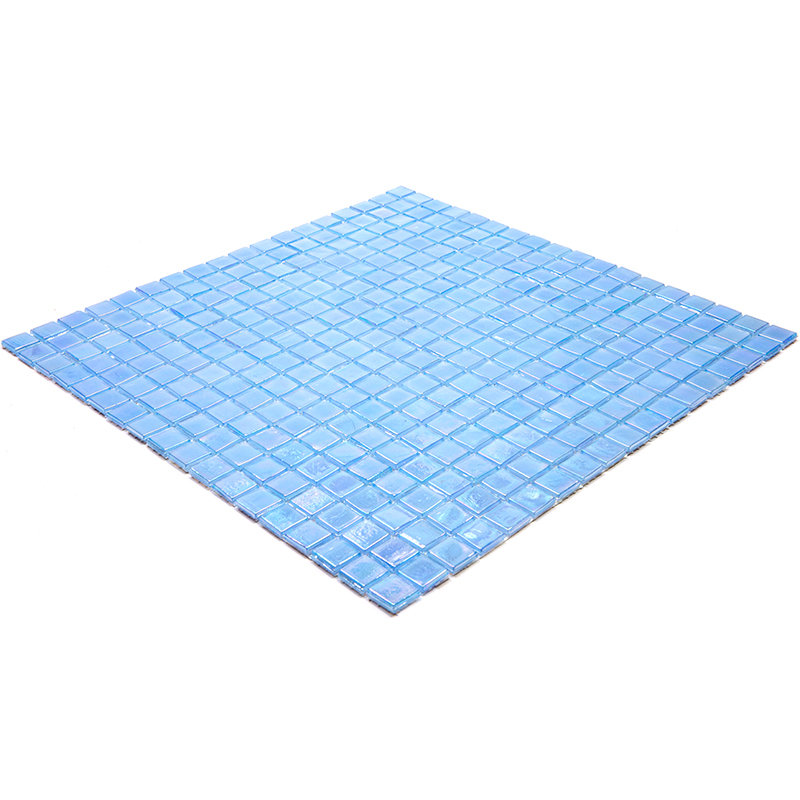 Skosh 0.6" x 0.6" Glass Grid Mosaic Wall & Floor Tile