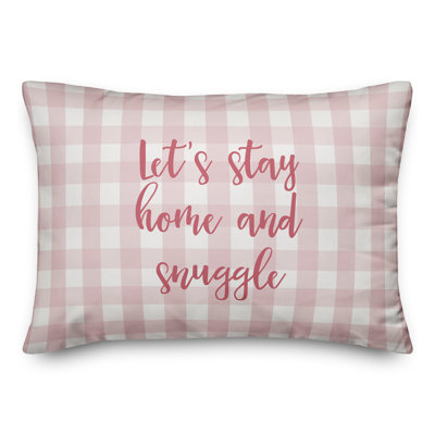 Plaid Throw Pillow