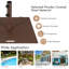 Capriola 50 Lb. Steel Free Standing Umbrella Base