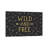Wild and Free by Gail Veillette - Wrapped Canvas Typography-1145266320