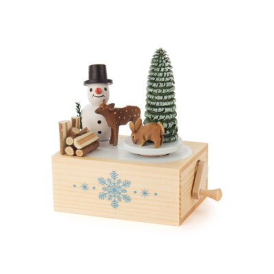 Music Box Snowman