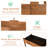 Solid Wood Raised Garden Bed