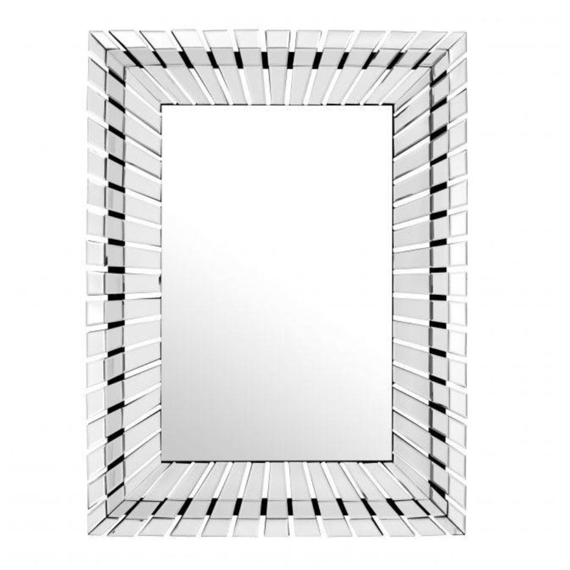 Granduca Wall Mirror, Silver