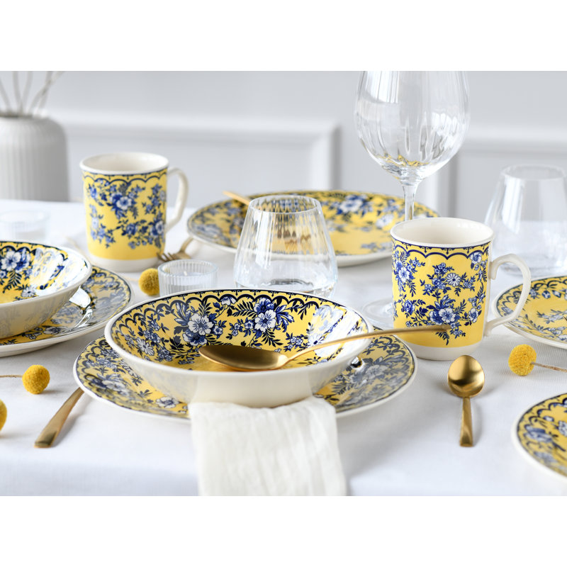 16 Piece Dinnerware Set, Service for 4