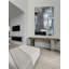 «Brown Meets Gray Abstract Art V», art mural moderne et contemporain sur toile-1237223666-1237223678