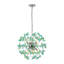 Lustre spoutnik en cristal 11 lumières