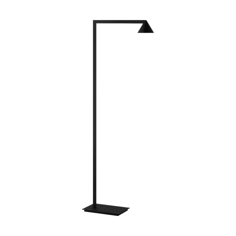 Midrand LED Task Floor Lamp, Nightshade Black