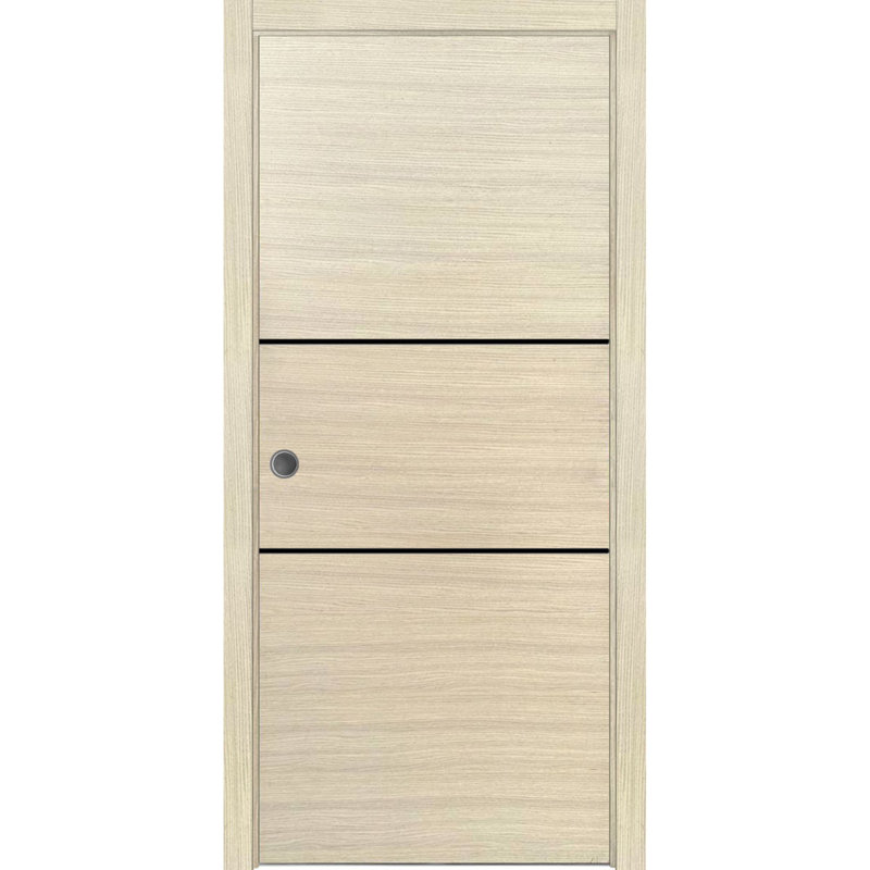 Portes françaises en bois massif massif, 32 po x 96 po