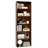 70" Tall 6-tier Bookcase With 6 Open Shelves Anti-toppling Kits For Living Room-1555305682