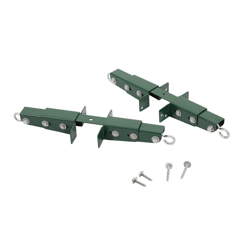 Adjustable Glider Bracket Steel Swing Set Bracket 220lb Weight Capacity