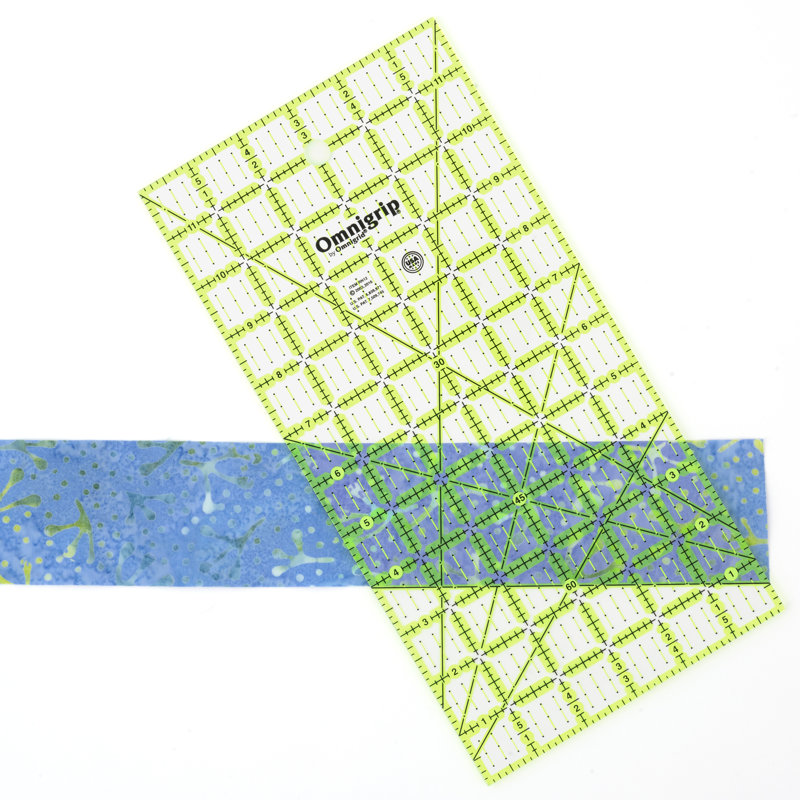 Omnigrip 6" x 12" Non-Slip Rectangle Quilting Ruler