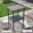 Solomie Rectangular Outdoor Bar Table-1053750654