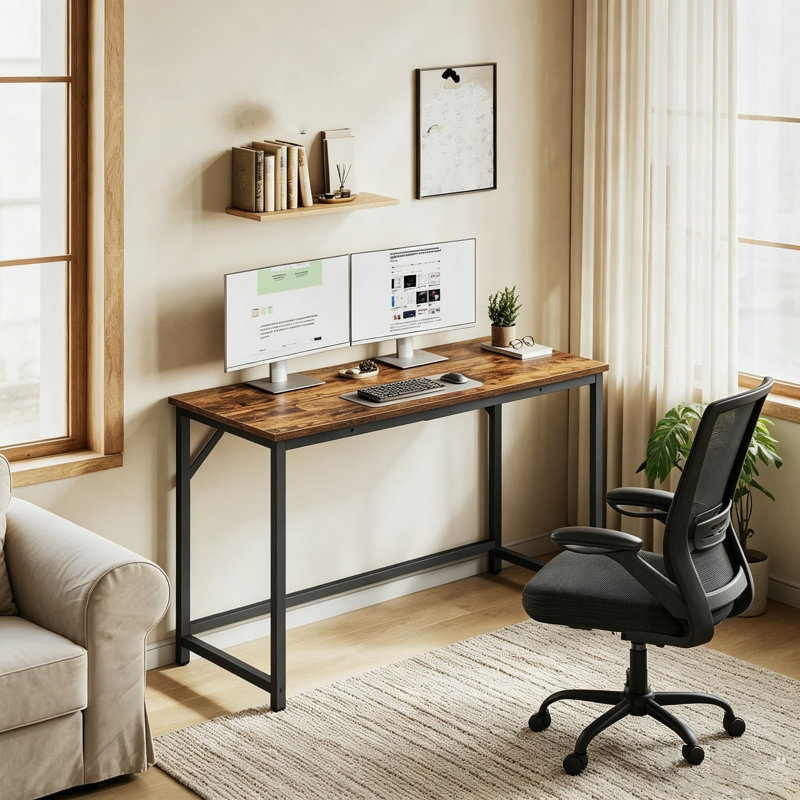 MDF Steel Computer Desk