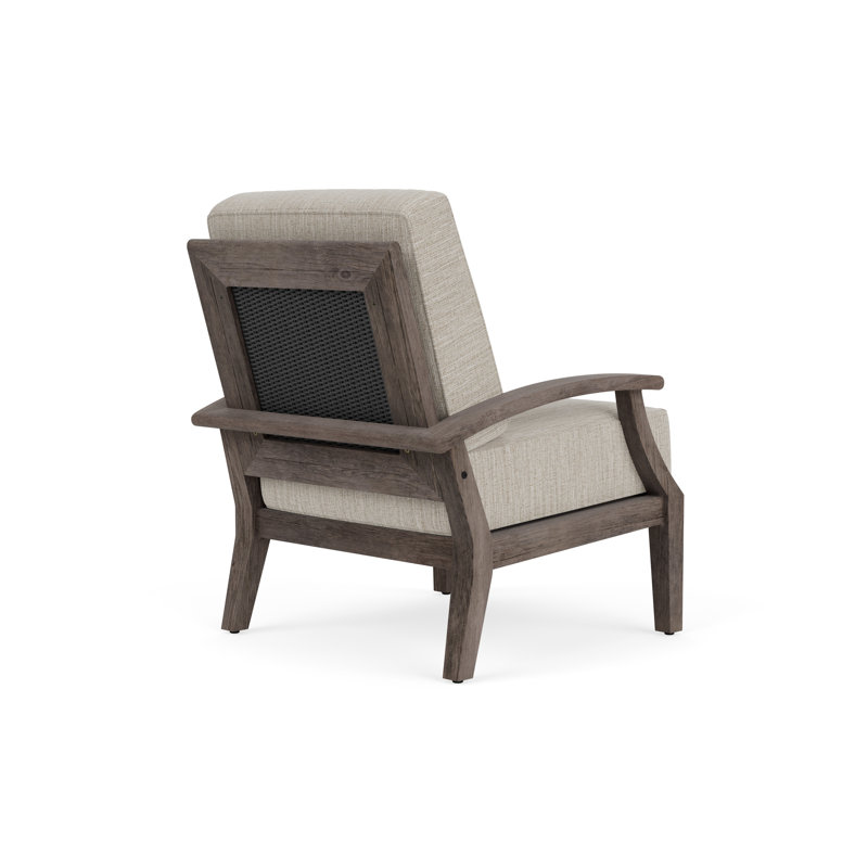 Frontier Outdoor Lounge Chair, Charcoal, Friendly Flax