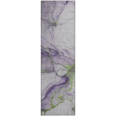 Premium Machine Washable Mehara AMF1690 Abstract Rug