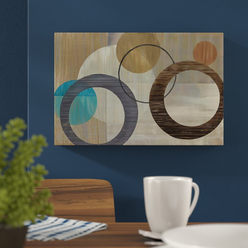 Julie Joy - Wrapped Canvas Painting, 30cm H x 45cm W