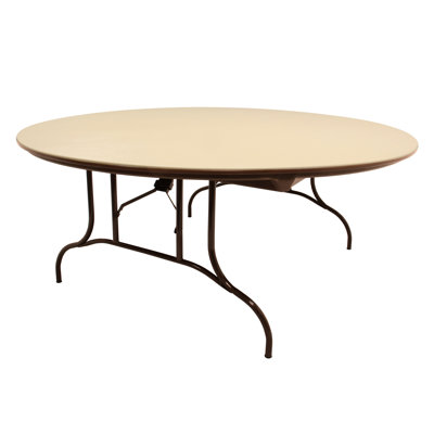 Table pliable circulaire 72 po