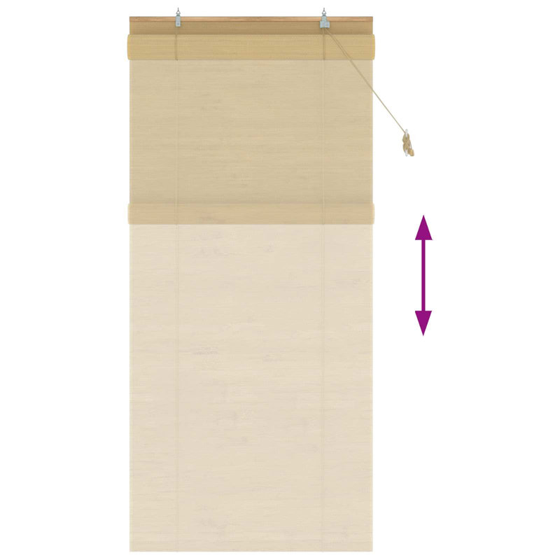 Bamboo Roller Blind