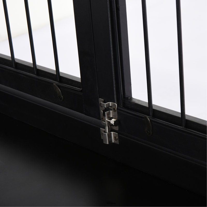 Meuble pour cage Pawhut, Marron foncé