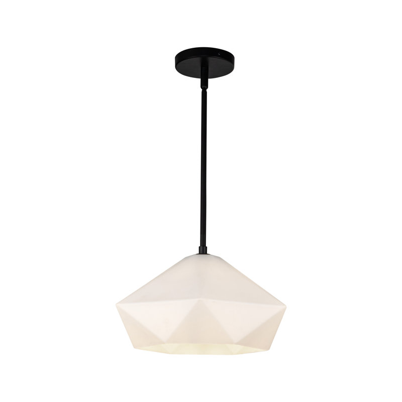 Luminaire suspendu moderne 14-en-1 Arlenne, Noir mat
