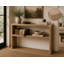 Waterfall Solid Wood Console Table-79616405