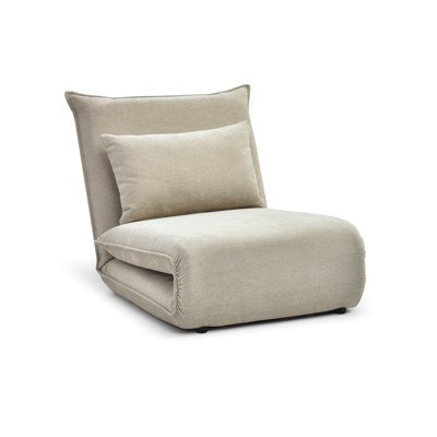 1 Seater Chenille Sofa Bed