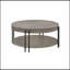 Table basse contemporaine 1Pc avec tablette de rangement