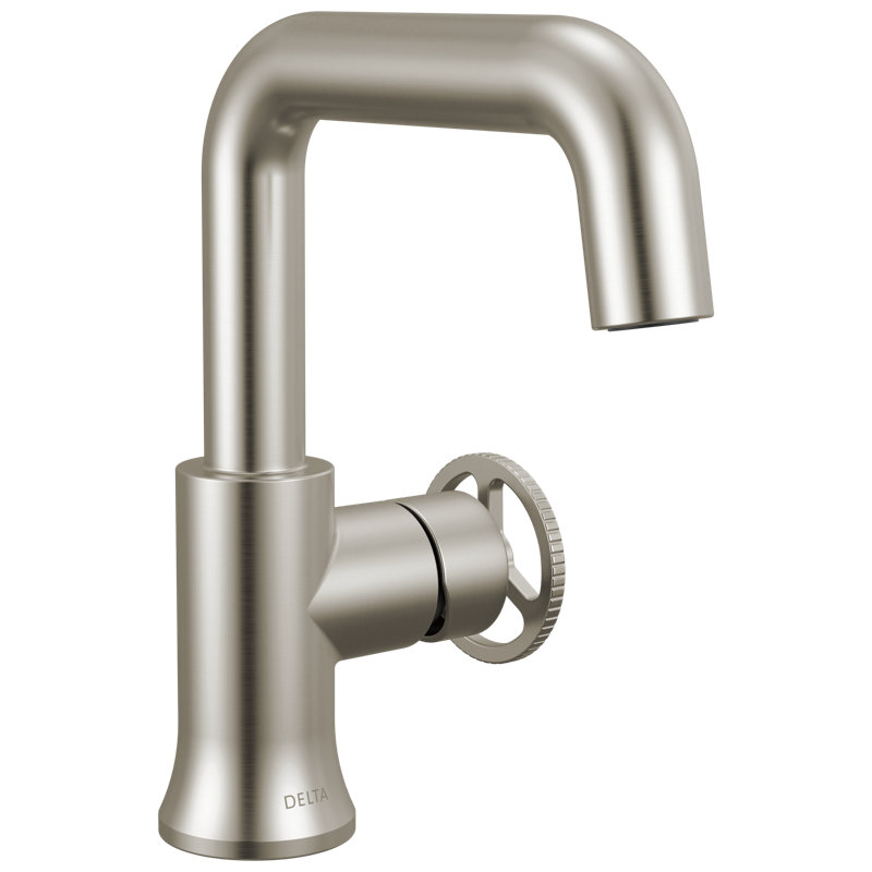 Single Handle Bathroom Faucet, Stainless