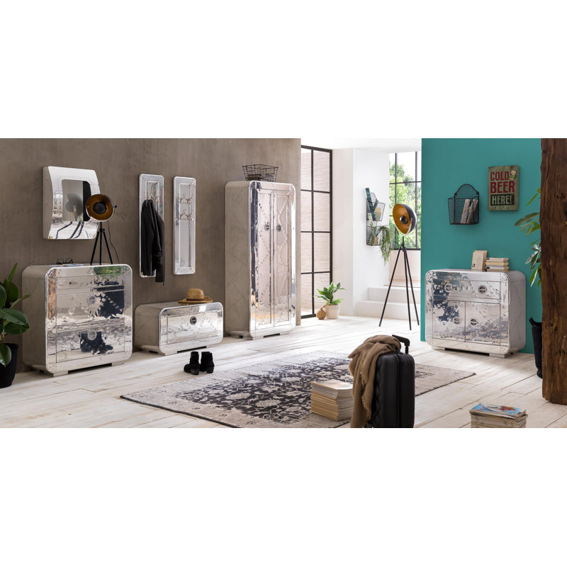 Heerenveen Wall 4 - Hook Wall Mounted Coat Rack