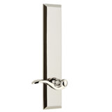 Grandeur Fifth Avenue Tall Plate Privacy with Bellagio Lever