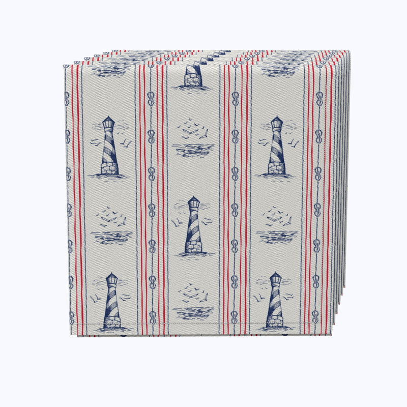100% Cotton No Pattern Square Napkin
